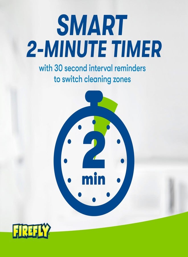 فايرفلاي فرشاة أسنان باربي فايرفلاي سليم سونيك مع شحن USB وغطاء مضاد للبكتيريا، للأعمار من 3 سنوات فما فوق، قطعة واحدة - Image 5